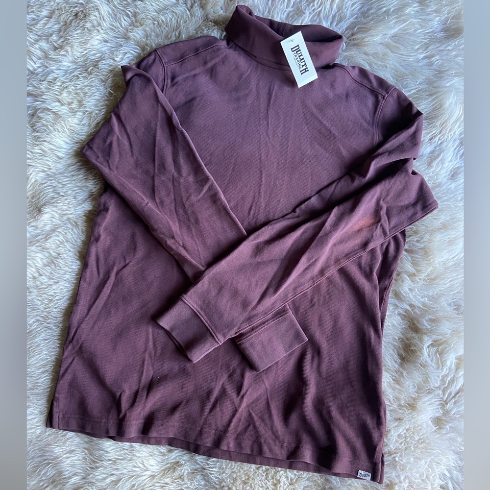 Duluth men’s rugby knit turtleneck